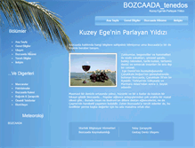 Tablet Screenshot of bozcaadam.com